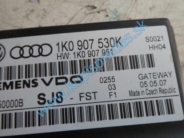 riadiaca jednotka komfortu na škodu octáviu 2, 1K0907530K